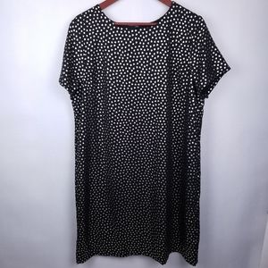 J. Crew Factory Gold Heart Short Sleeve Dress 16